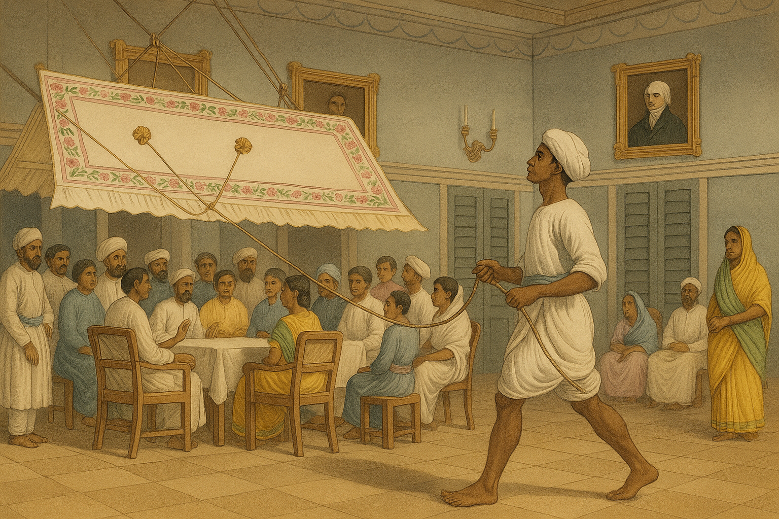 Pankhawalas at work